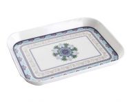 Elegant Rectangle Portable Trays Coffee and Dinner Trays Fruit Trays