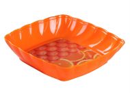 Lovely Orange Pattern Fruit/Candy Dishes Saucer Tray Small Plates