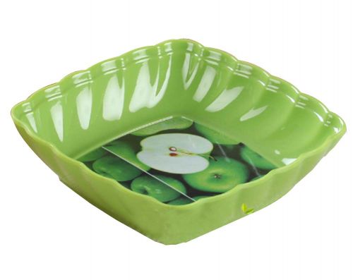 Lovely Fruit Pattern Fruits/Candies Dishes Saucer Tray Small Plates,Green