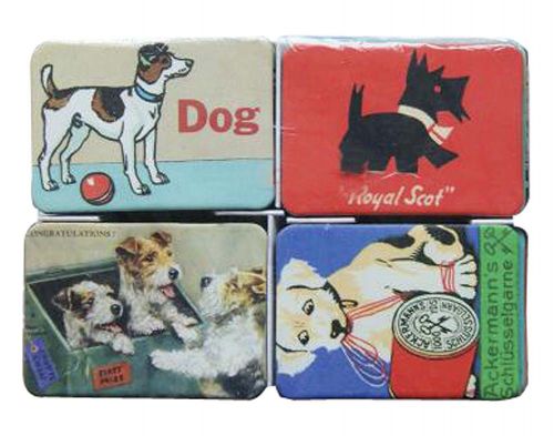 Set Of 24 Lovely Dogs Colorful Refrigerator Magnets Fridge Home Ornaments