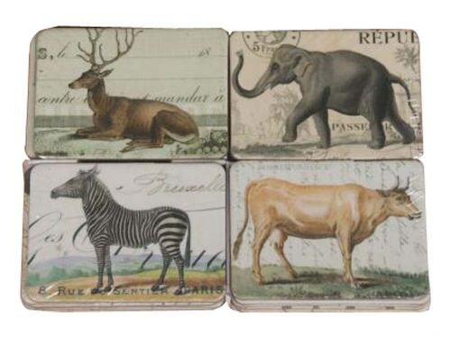 Set Of 24 Lovely Animals Pattern Refrigerator Magnets Creative Fridge Magnets