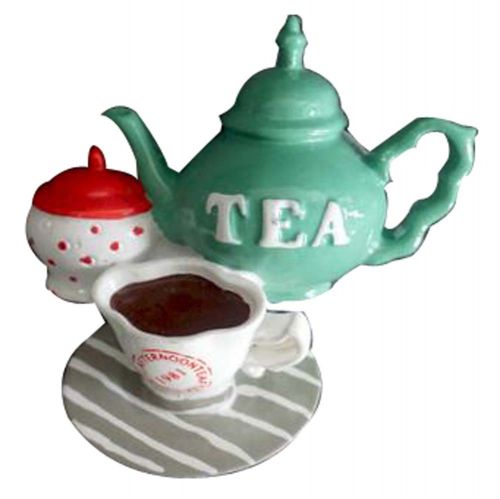 Lovely Creative Tea Pot Pattern Fridge Magnets Beautiful Home decorations