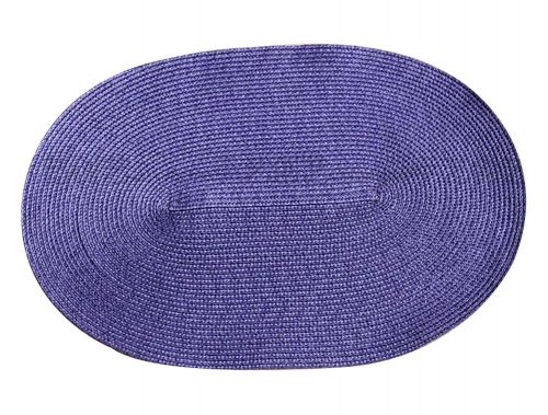 Set of 3 High-grade Purple Durable Place Mats Insulation Mats Coaster