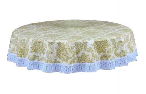 High-grade Elegant Round Tablecloth Water And Oil Resistant 180*180CM