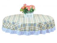 Elegant High-quality Round Tablecloth Water And Oil Resistant Table Mat