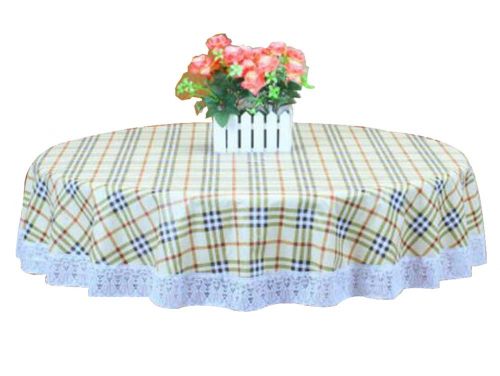 Elegant High-quality Round Tablecloth Water And Oil Resistant Table Mat