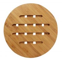 Set of 2 Lovely Practical Bamboo Coasters Tablemat Placemats