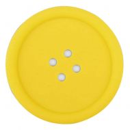 Set Of 4 Lovely Yellow Button shapes Pot Holders Insulation Mats Coffee Pads