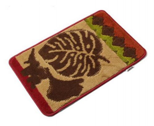 Lovely Leaves Pattern High-quality Elegant Kitchen Mat Room Mat Door Mats