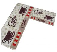 Set of 2 Lovely High-quality Cartoon Kitchen Mat Room Mat Long And Durable