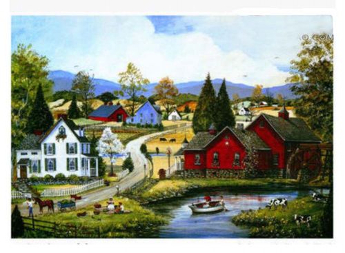 Beautiful Town Scenery Natural Scenery Jigsaw Puzzle Adults And Children Puzzles