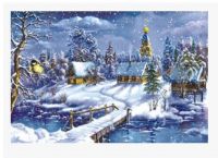 Beautiful Winter Wonderland Pattern Jigsaw Puzzle Educational Toys Puzzles