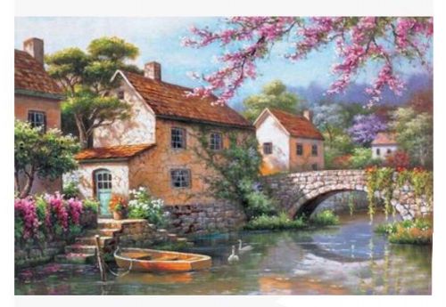 Elegant Natural Scenery Jigsaw Puzzles Home Decorations Puzzles 1000 Pcs