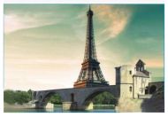 Classical Elegant Eiffel Tower 1000 Pcs Puzzle Adults And Children Toys